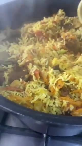 صورة لخطوة 9 من وصفة ارز بخاري باللحم