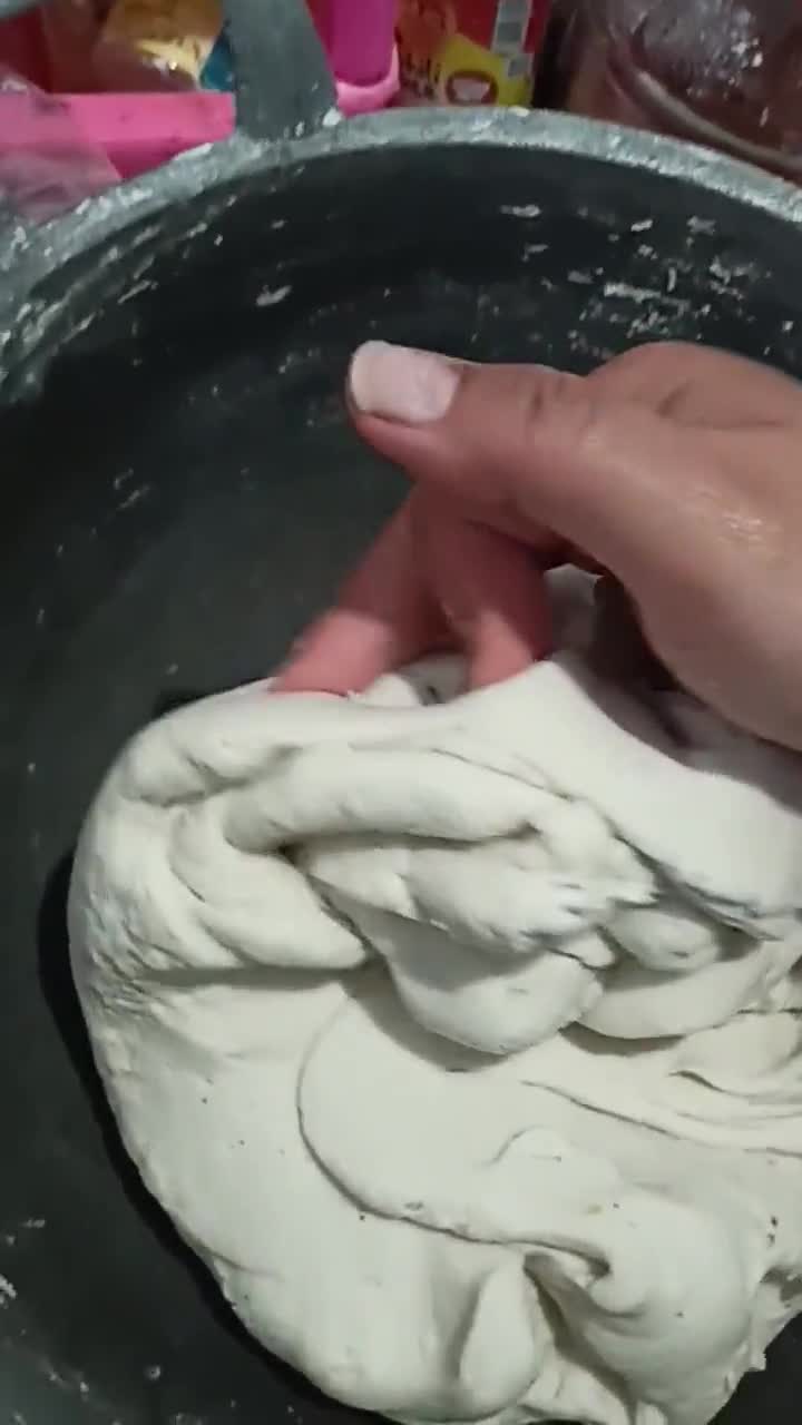 Foto langkah ke 3 dari resep Pempek udang rebon.