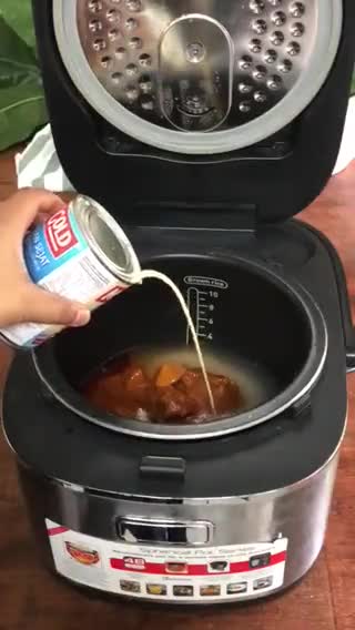 Gambar langkah 3 resipi Nasi Kari Daging Adabi.