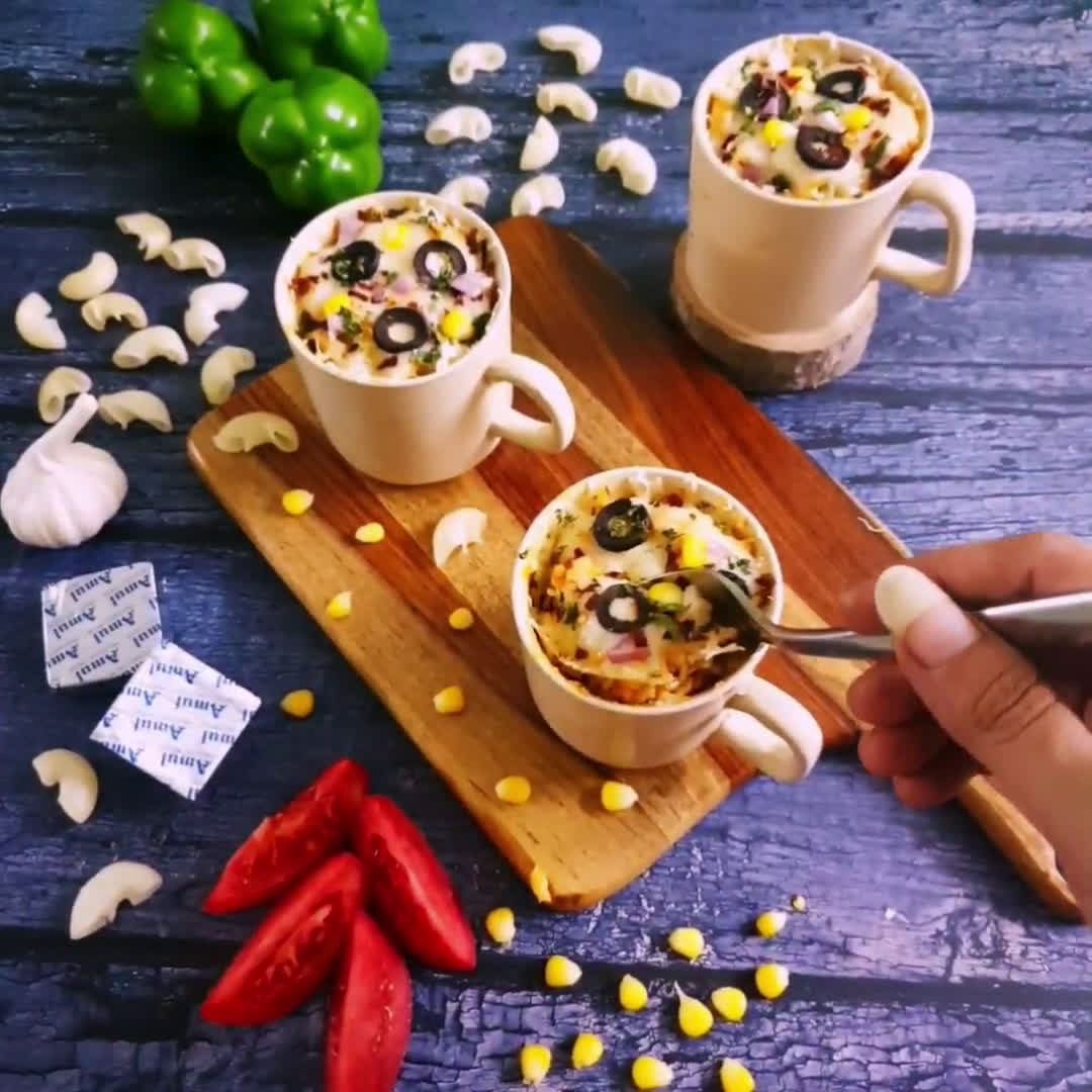 મગ પાસ્તા (Mug Pasta recipe in Gujarati) રેસીપી સ્ટેપ10ફોટો