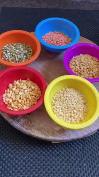 पंचमेल दाल (panchmel dal recipe in HIndi) रेसिपी चरण 1 फोटो