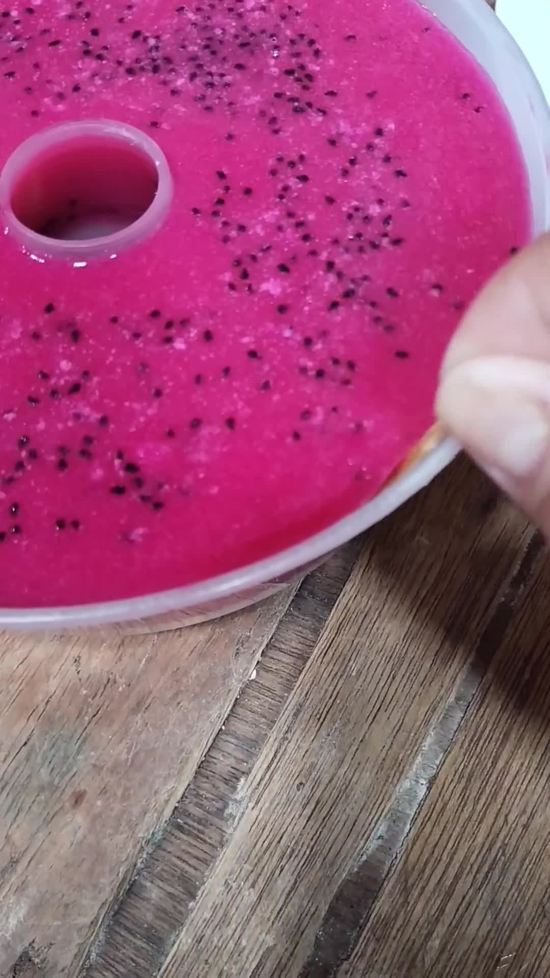 Foto langkah ke 4 dari resep 634.Puding Buah Naga.