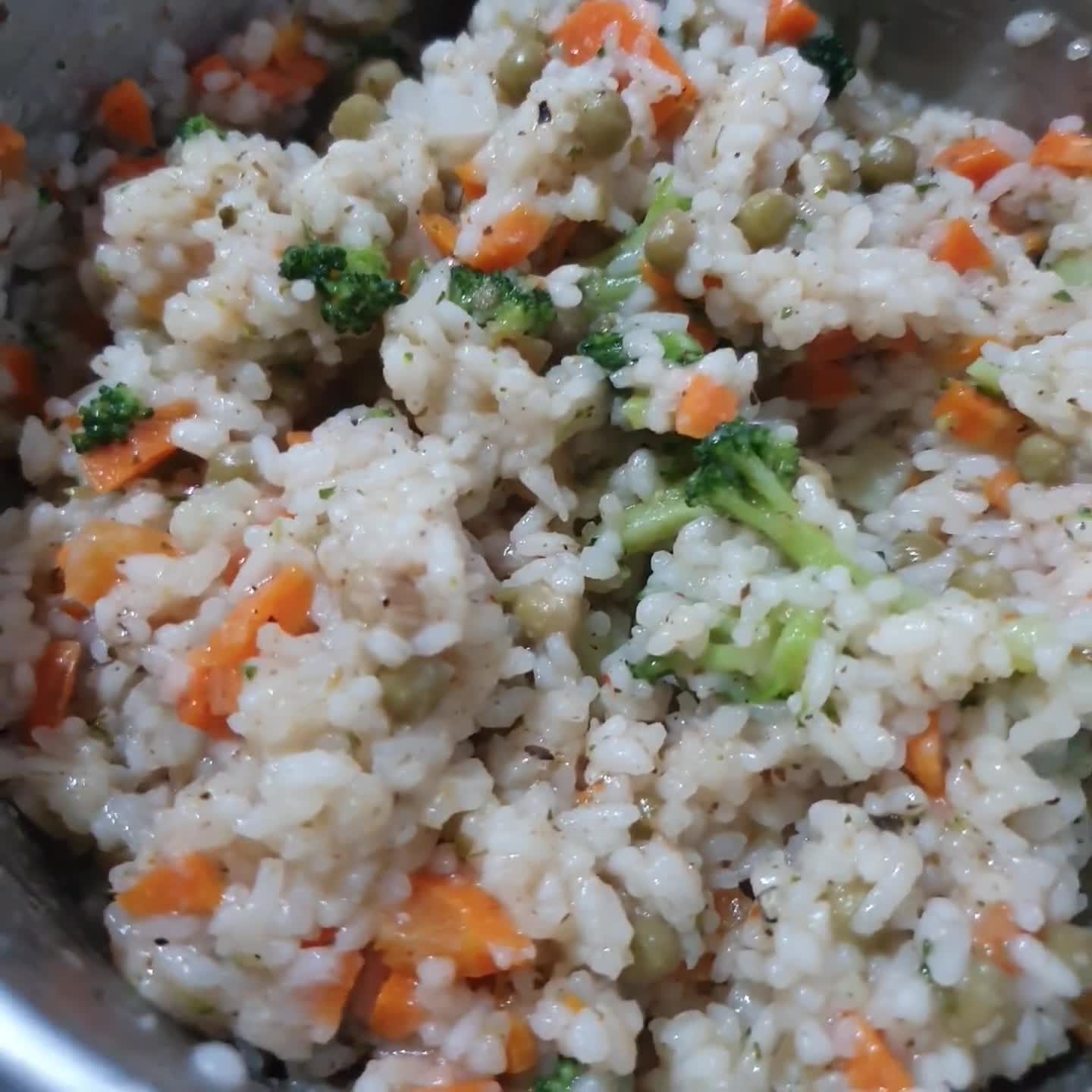Foto del paso 1 de la receta: 🍚🥦🥕 Milanesas de arroz y vegetales 🍚 🥦🥕