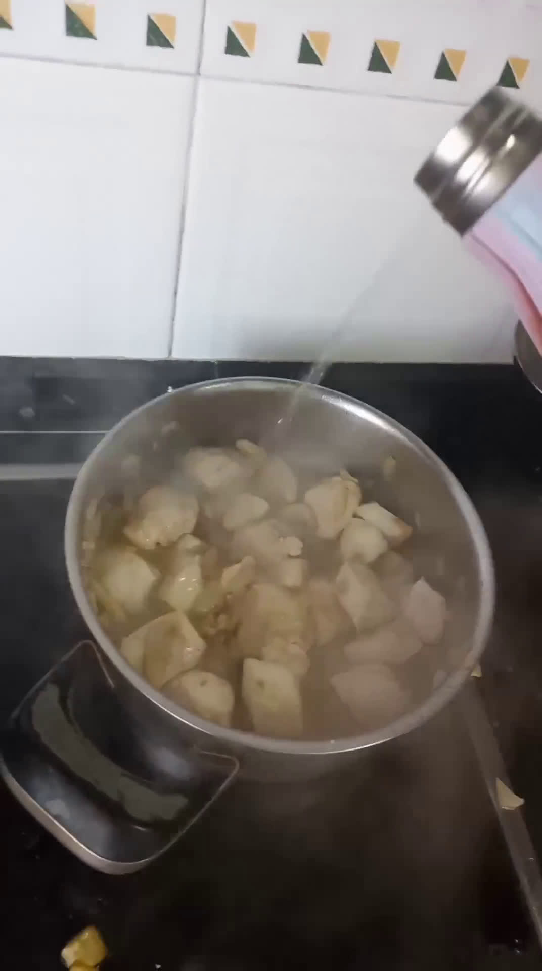 Foto del paso 2 de la receta: Tacos al curry con nata