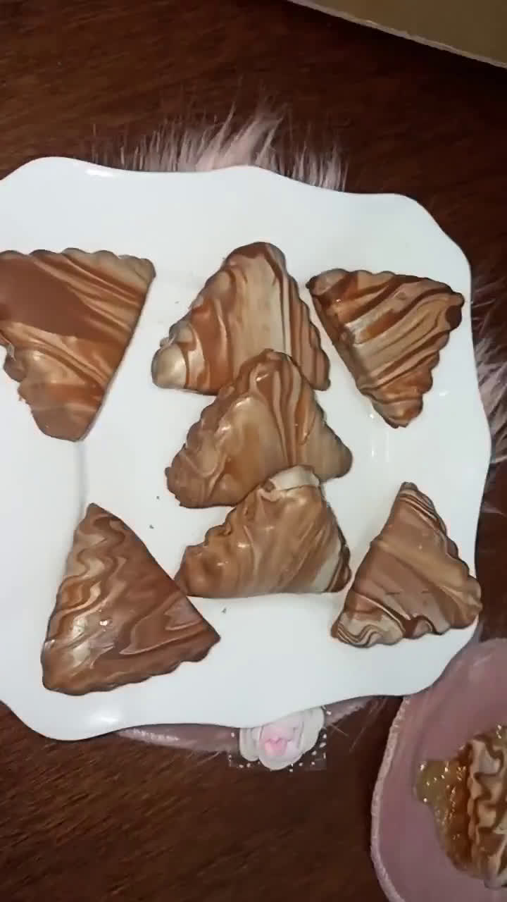 صورة لخطوة 19 من وصفة حلوة الرخام 🥟🍫🥟