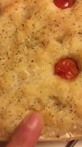 A picture of step 7 of Apulian Focaccia with Sourdough Starter.