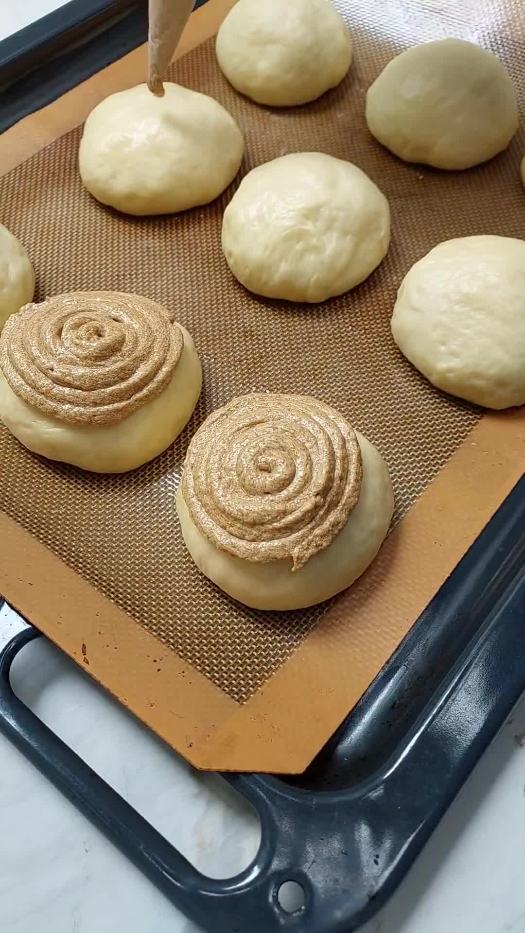 Foto langkah ke 2 dari resep Roti Boy.