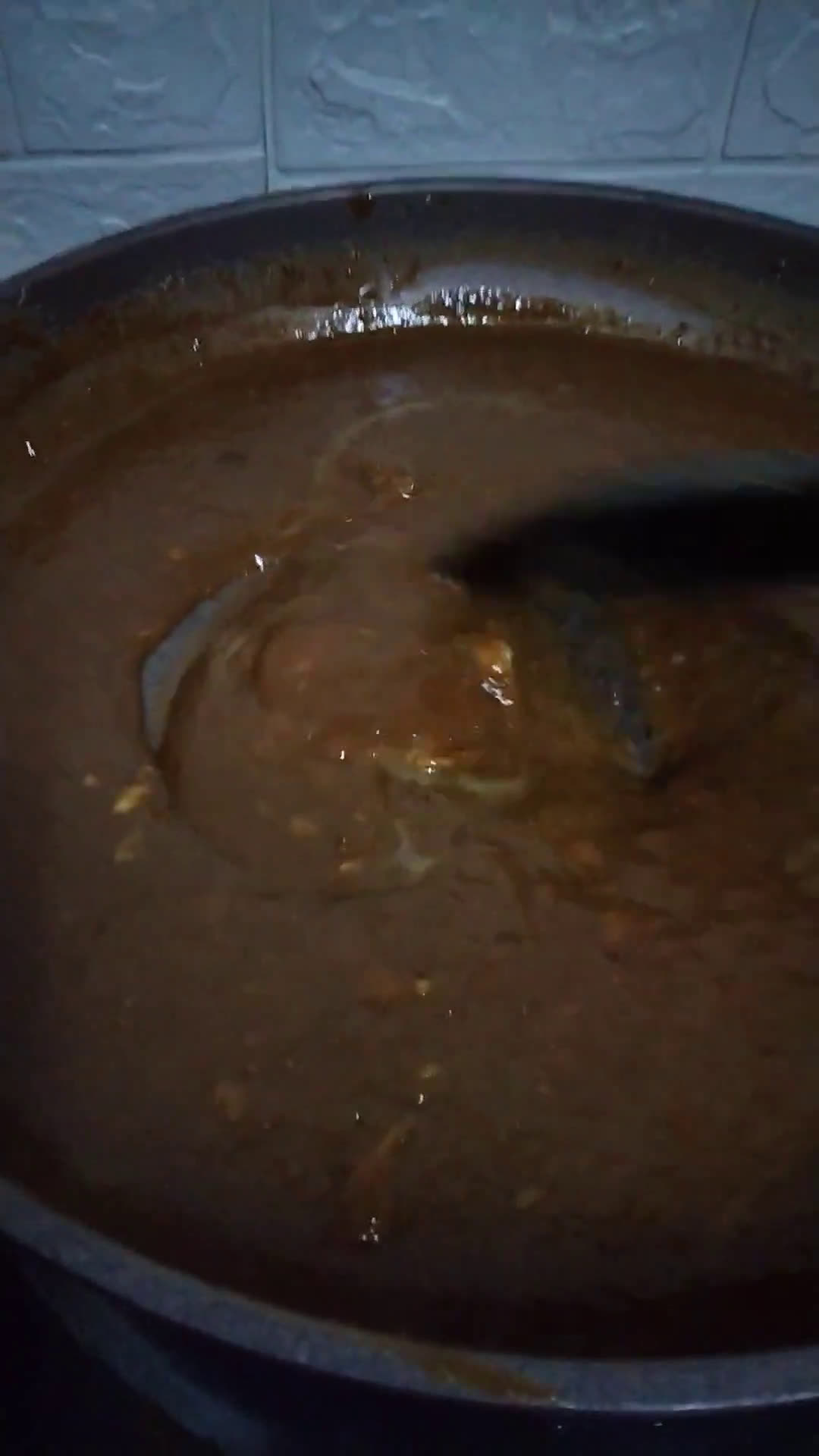 Gambar langkah 1 resipi Kek batik white coffee lembut.