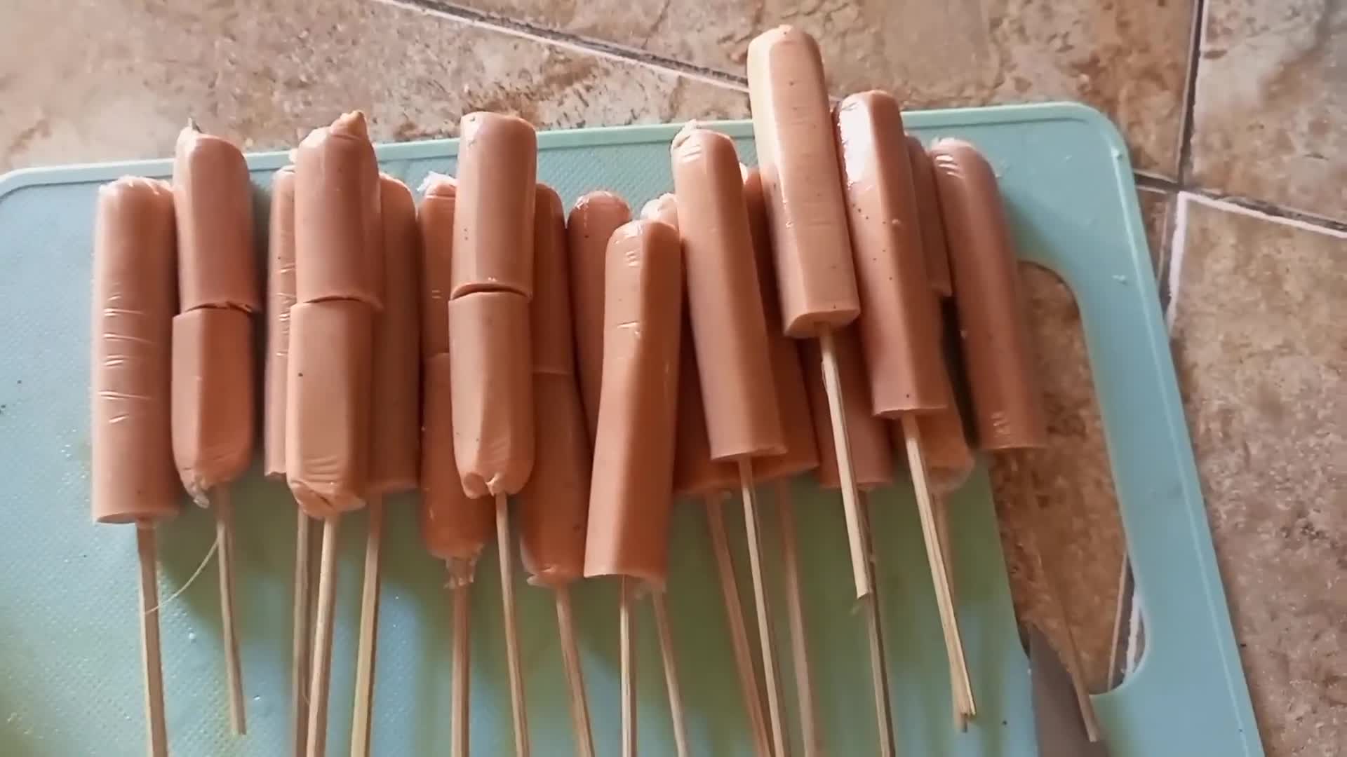 Foto langkah ke 4 dari resep 91. SOSIS BAKAR PEDAS MANIS.