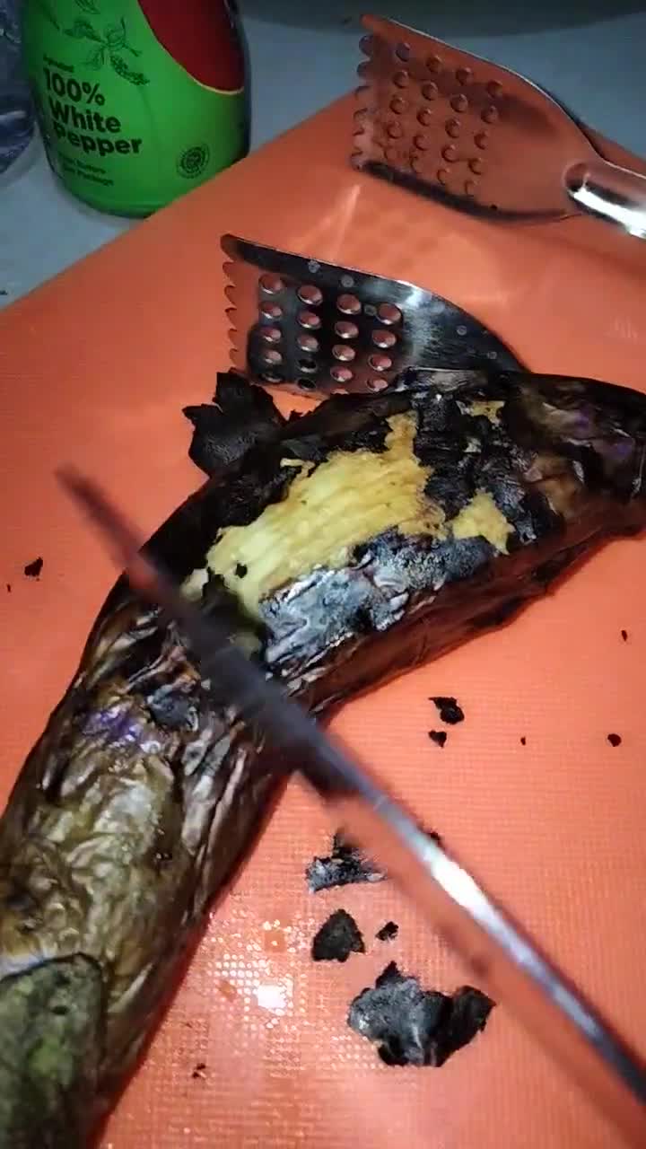 Foto langkah ke 2 dari resep Tortang Talong.