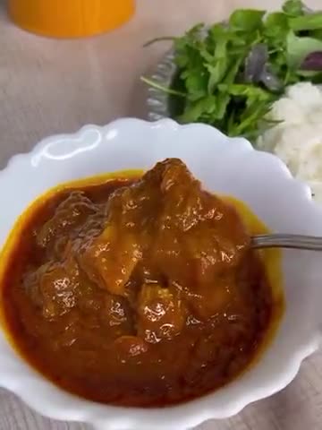 عکس مرحله 4 از دستور خورشت آلو مسما با گوشت