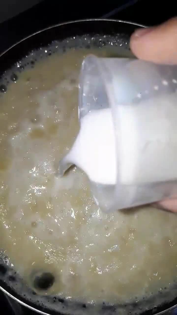 Foto langkah ke 3 dari resep Creamy Banana Cheese Cake : MPASI 9+ bulan.