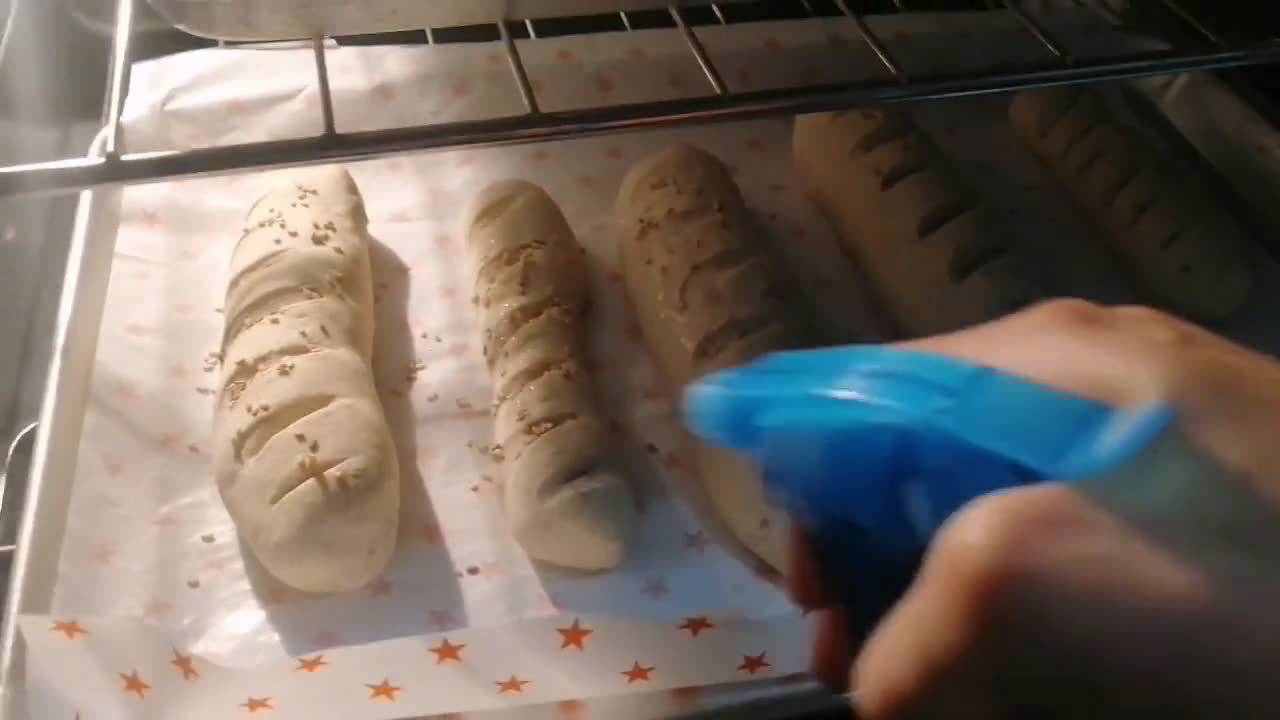 Foto del paso 12 de la receta: Pan rústico natural (baguette) 🥖✨