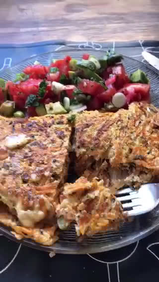 Foto del paso 4 de la receta: Crep de ZANAHORIA con relleno tipo FUGAZZA! 🥕🧅🧀