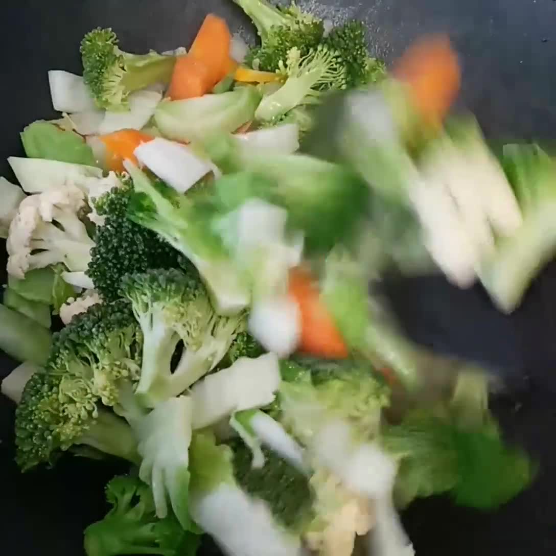 Foto langkah ke 3 dari resep Capcay Saus Tiram.