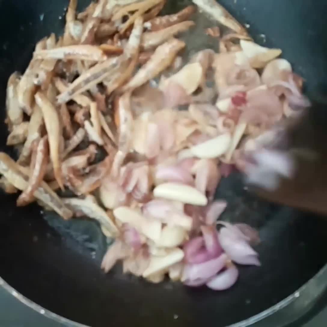 Foto langkah ke 3 dari resep Terong Sambal Ijo.