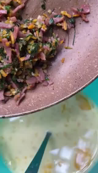 Foto langkah ke 3 dari resep Quiche Roti tawar.