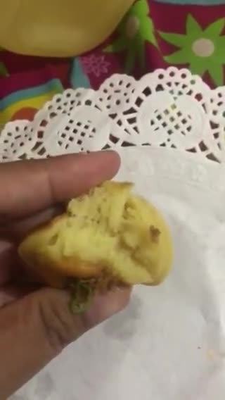 Foto langkah ke 5 dari resep Kue Cubit Abon Mente.