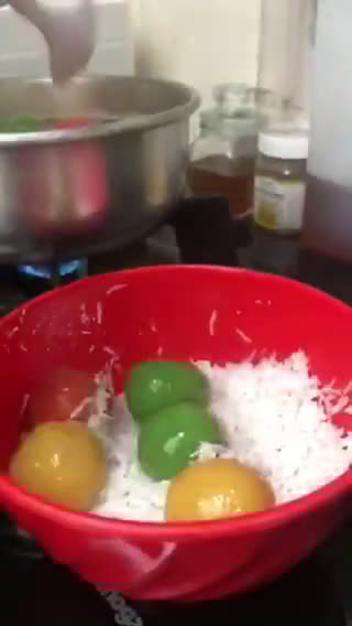 Foto langkah ke 3 dari resep KLEPON UBI CILEMBU 🍠❤️.