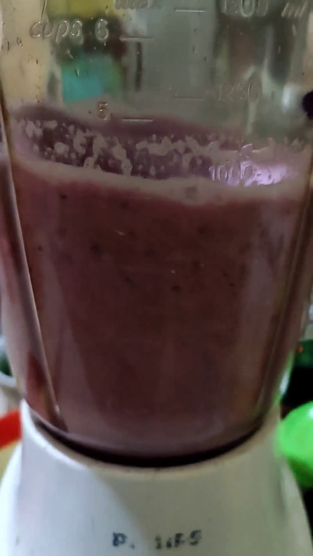Foto langkah ke 3 dari resep Smoothies Kol Ungu Nanas.
