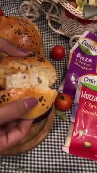 A picture of step 4 of Pizza Stuffed Bun Bites.