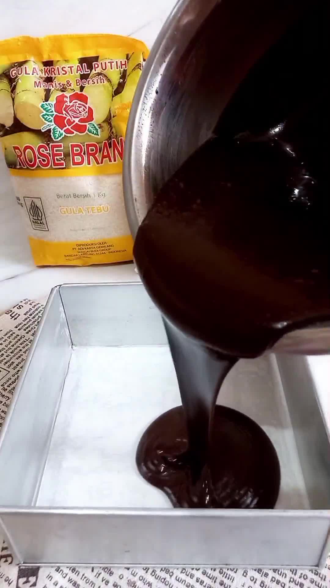 Foto langkah ke 2 dari resep Cake Ketagih Tanpa Terigu, no mixer no oven.