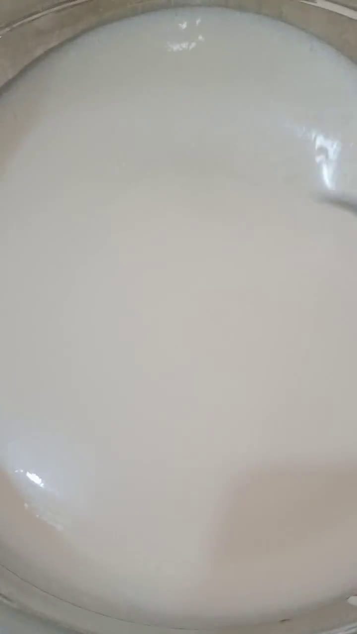 Gambar langkah 2 resipi Kuih Tepung Puli Melaka.
