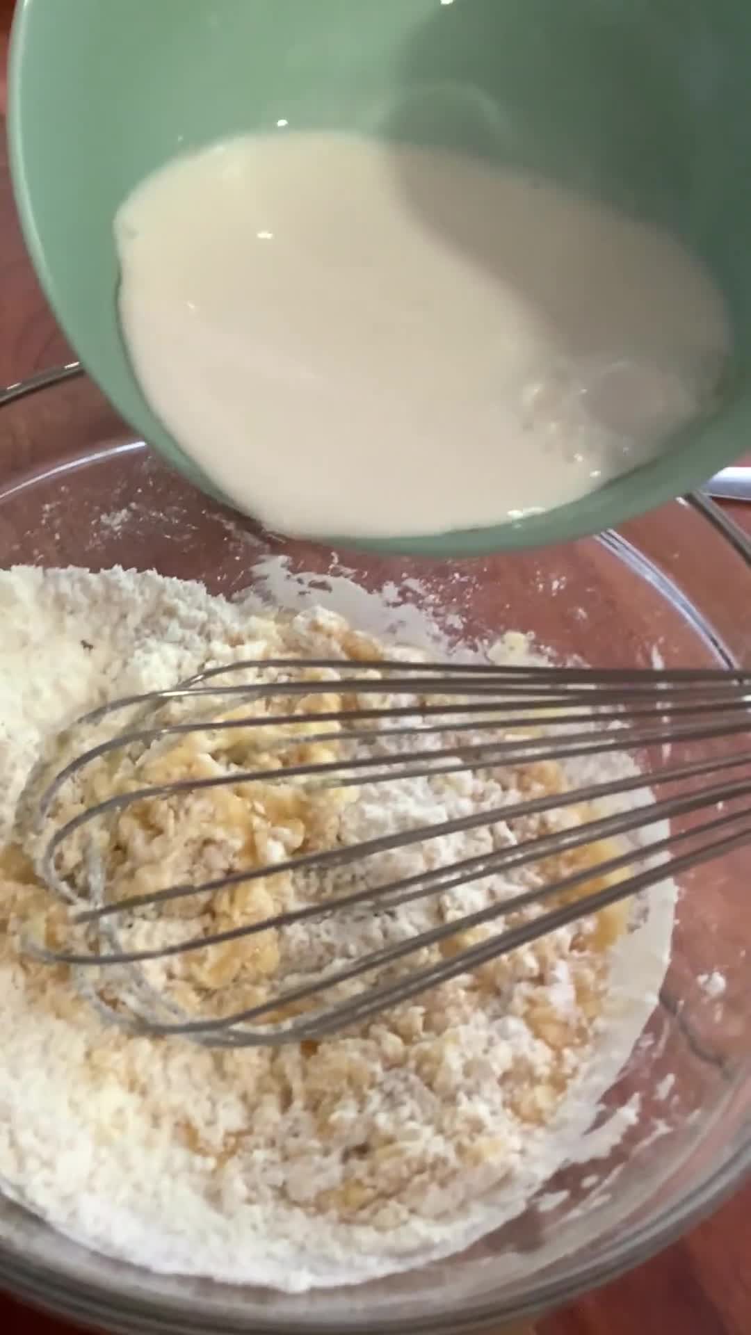 Foto langkah ke 1 dari resep Pancake 🥞 Teflon mulus dan mudah.