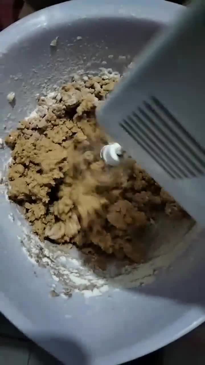 Foto langkah ke 5 dari resep Choco Almond Cookies Gluten Free.