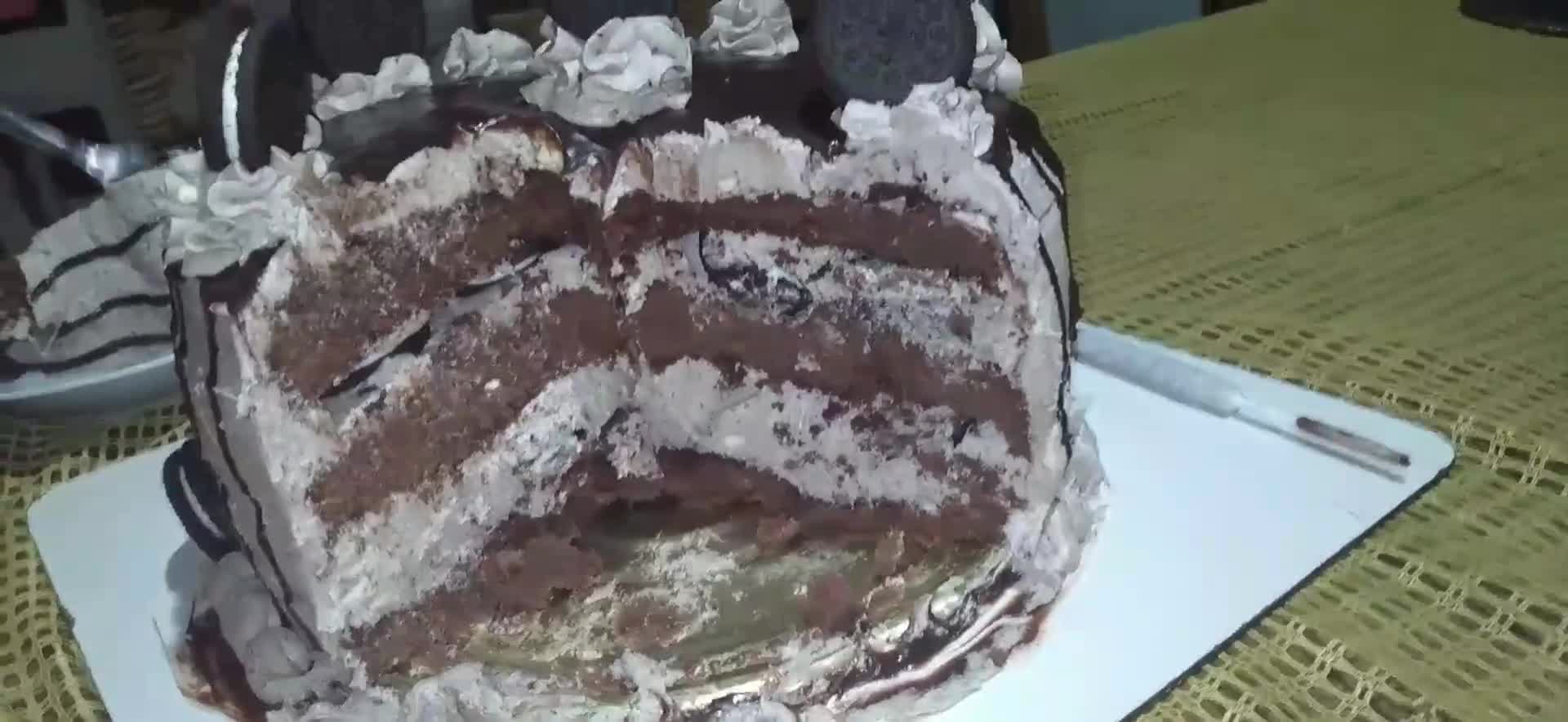 Foto del paso 7 de la receta: Torta Oreo!! Feliz cumpleaños Rodri