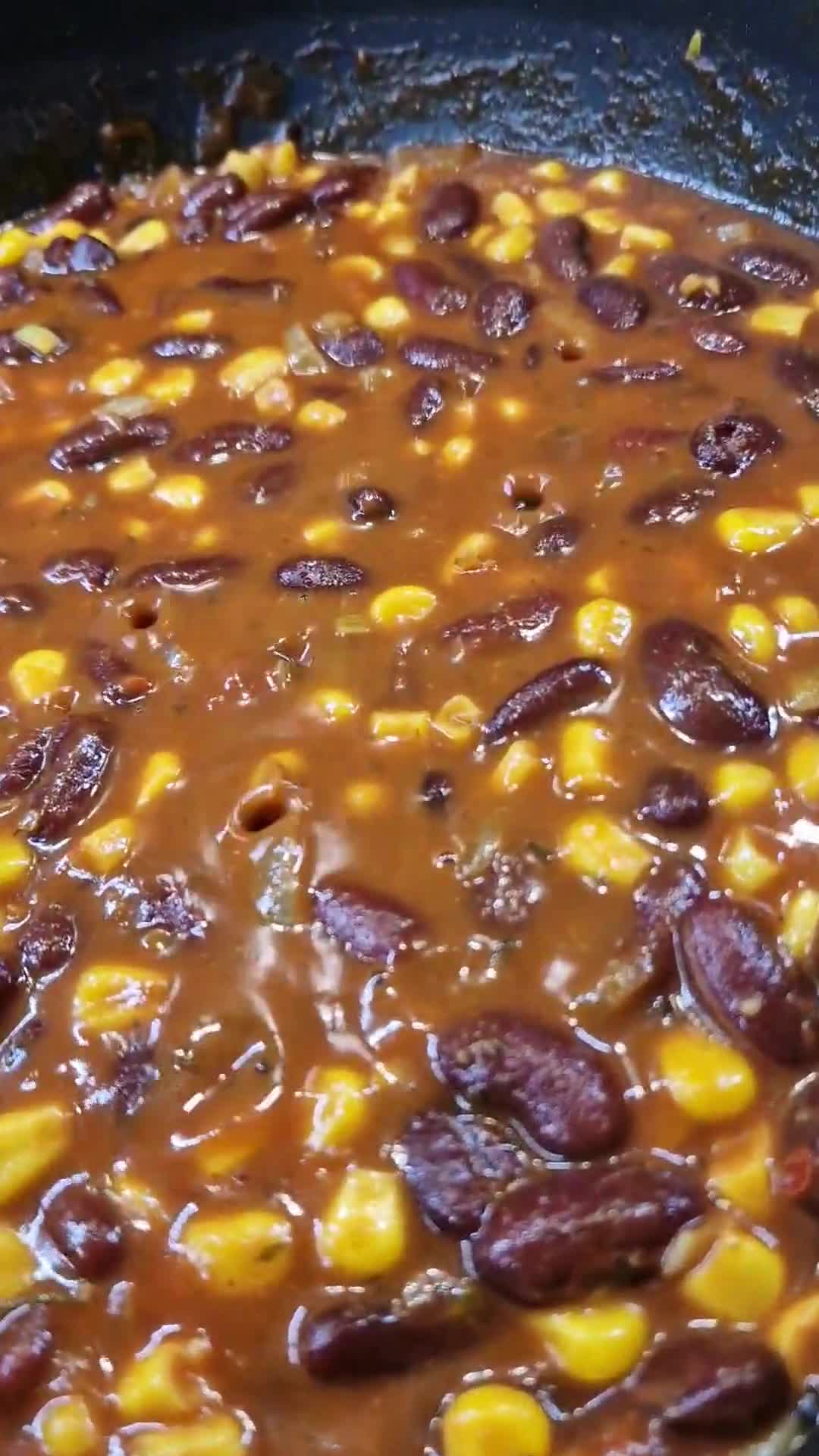 Kukoricás chilis bab (vegán) recept fázis 4 fotója