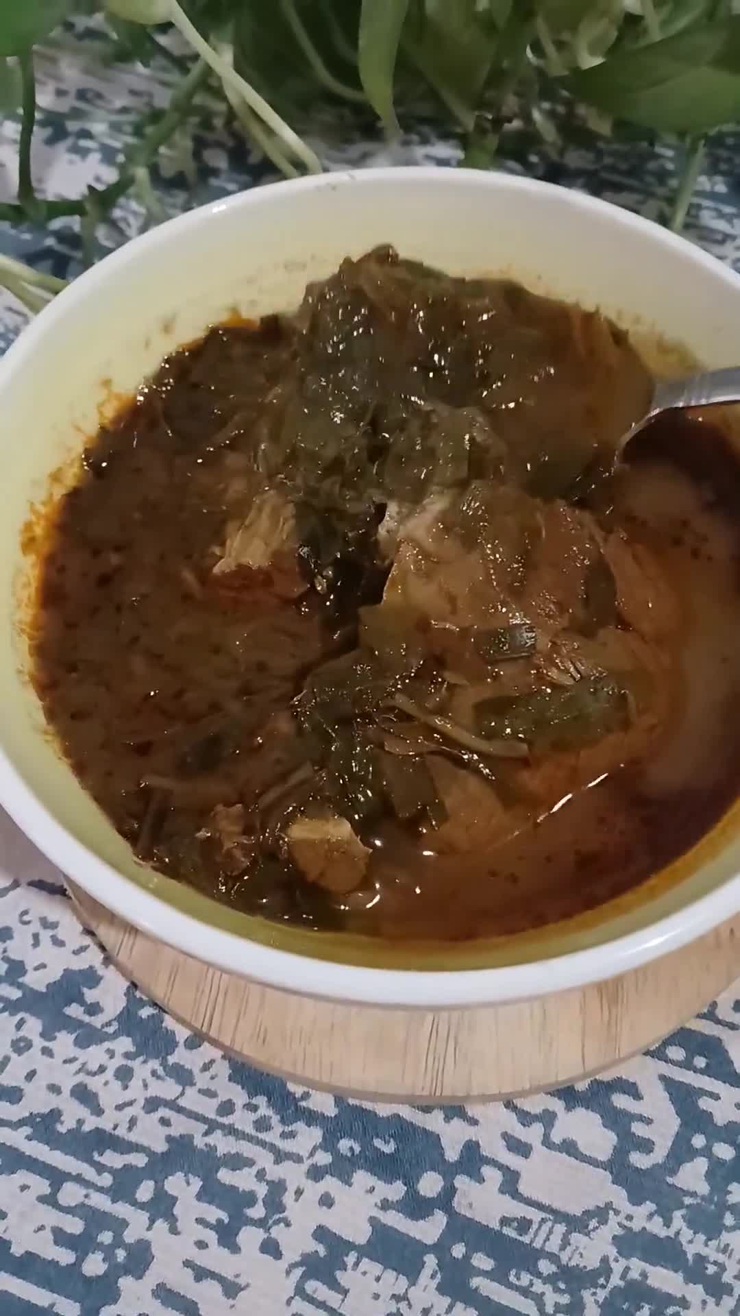 عکس مرحله 4 از دستور آبگوشت شنگ و غازیاقی 😋