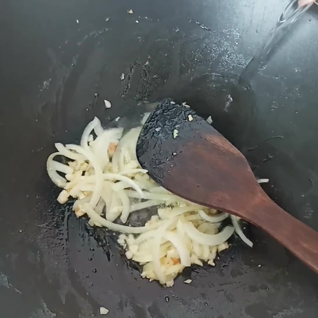 Foto langkah ke 2 dari resep Pokcoy Cah Telur.