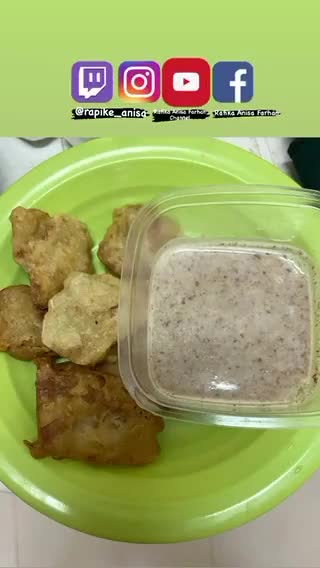 Foto langkah ke 6 dari resep Tempe Mendoan (kulit Semangka) #AnekaTakjil #TakjilSimple #Bakerpad_Berbagikebaikan.