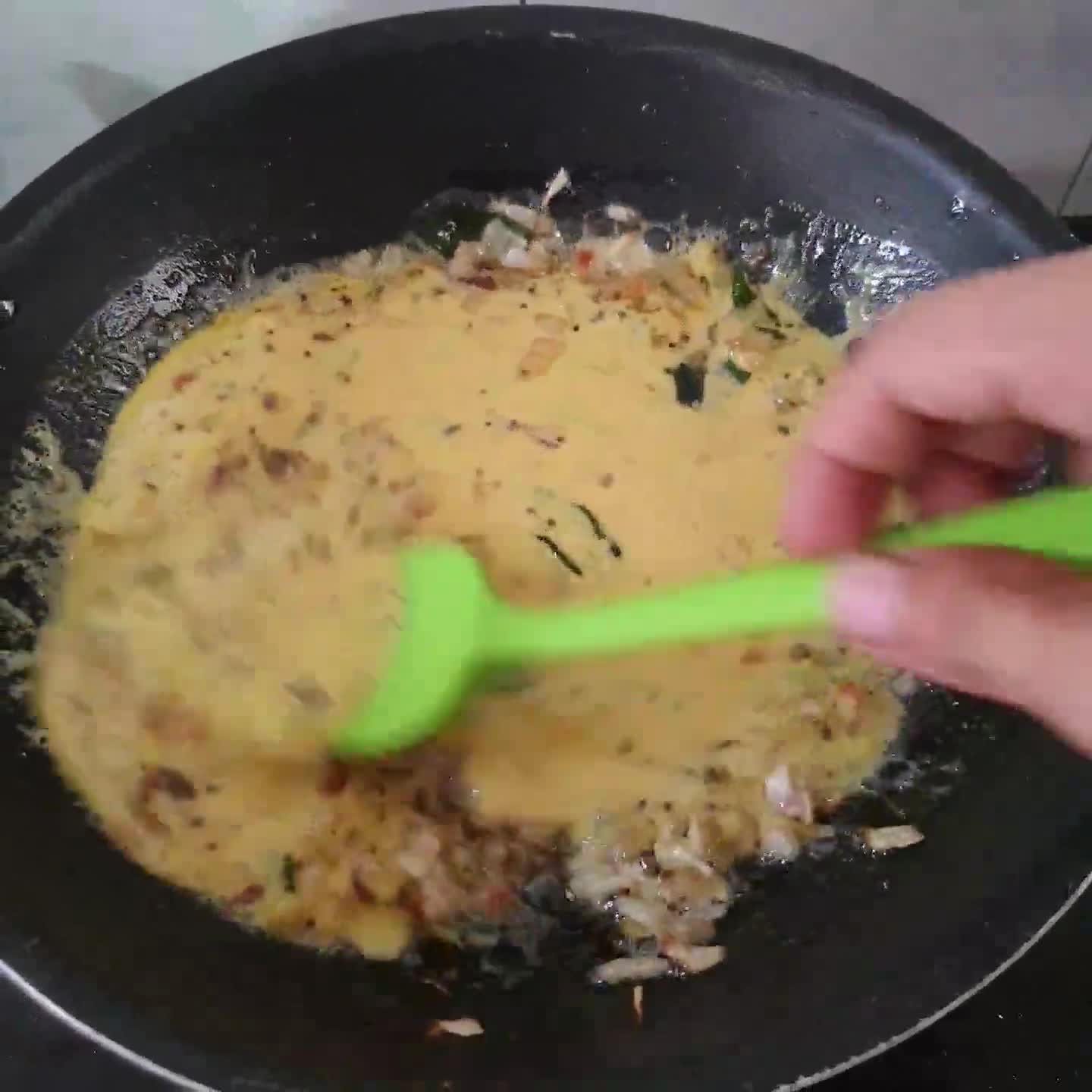 પીઠલા (Pithla recipe in Gujarati) રેસીપી સ્ટેપ8ફોટો