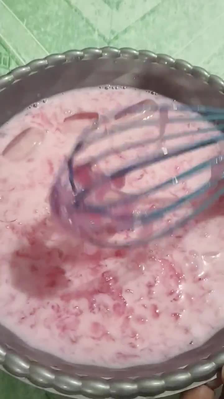 Foto langkah ke 4 dari resep Es Jelly Lumut.