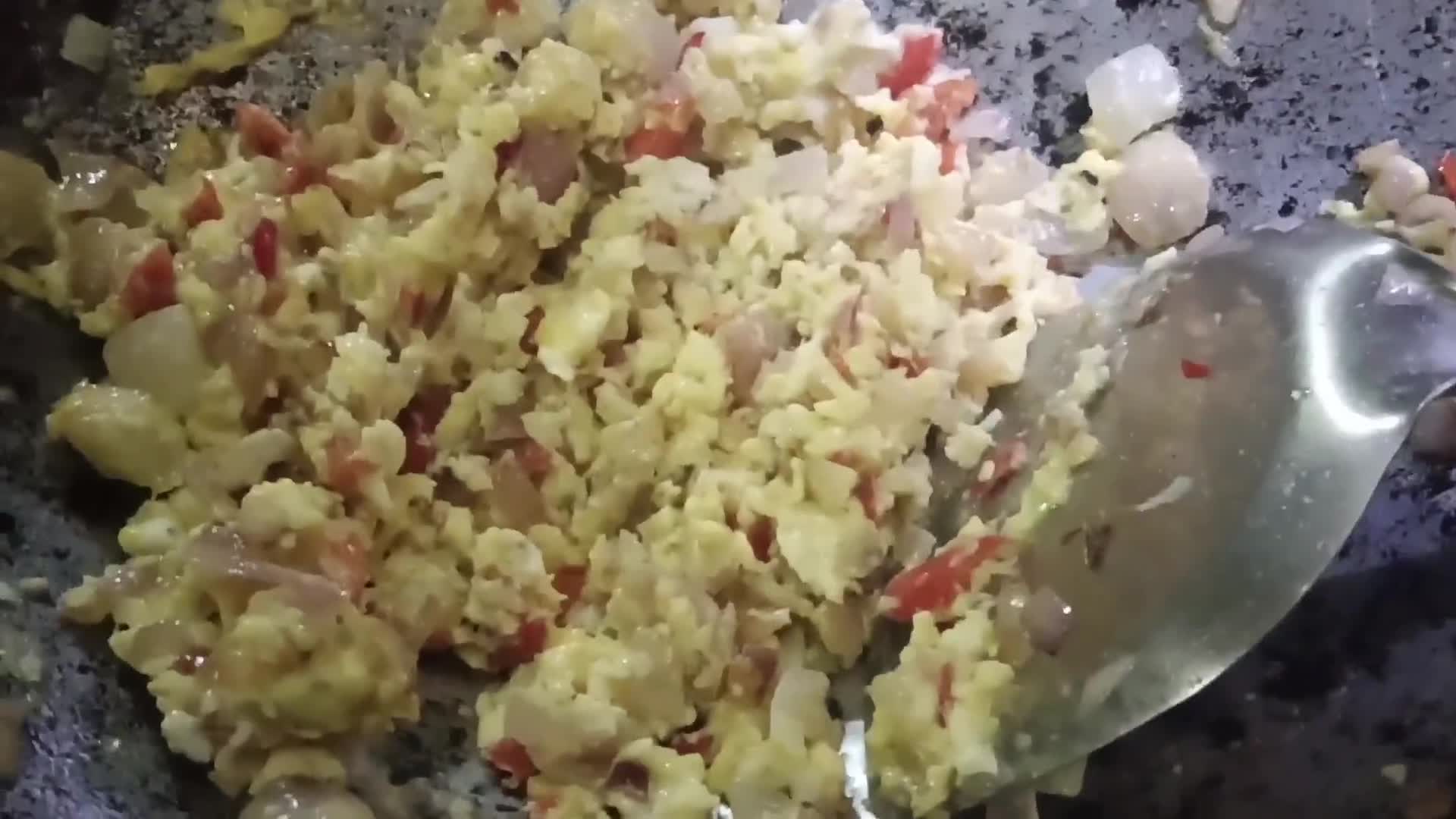Gambar langkah 3 resipi 9:7:23 - Roti berinti telur.