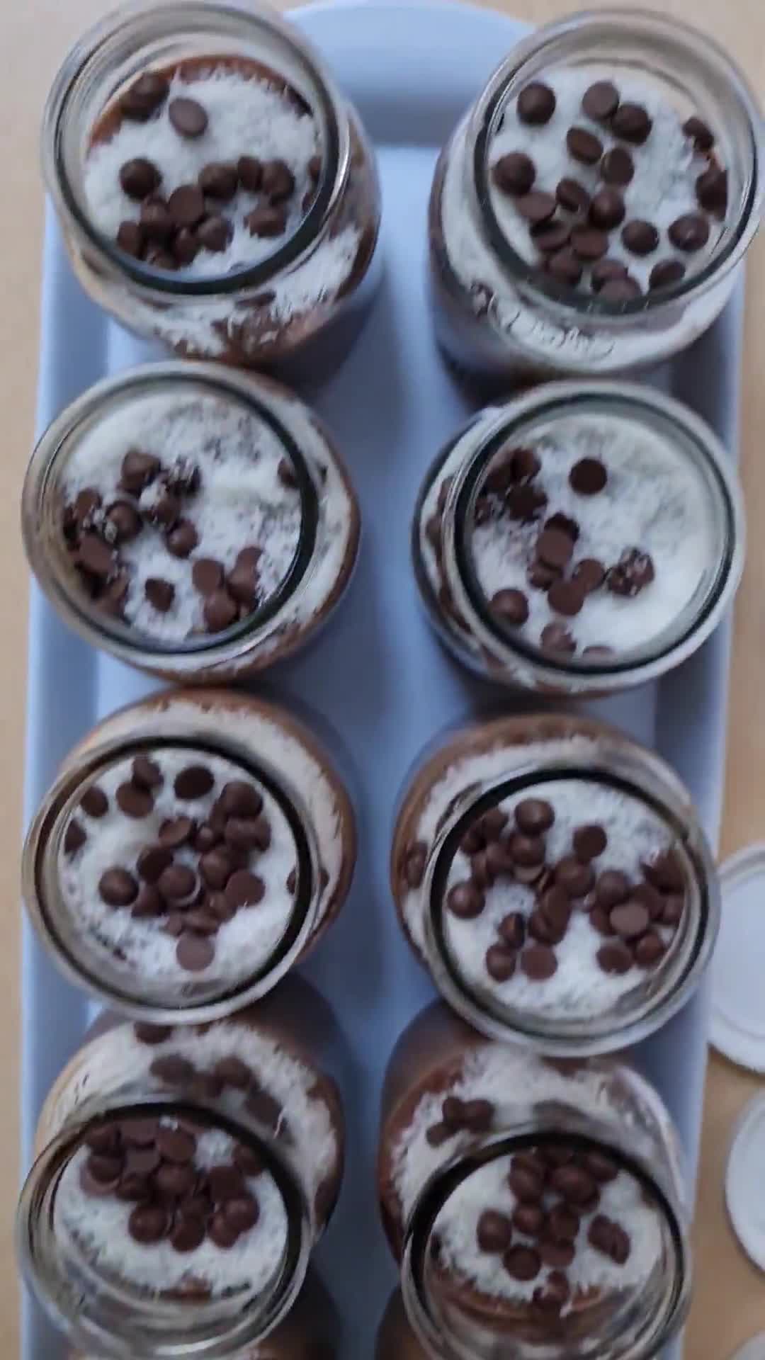 Foto del paso 6 de la receta: Postrecito de chocolate con corazón de dulce de leche (🐽 fat-fat 😅)