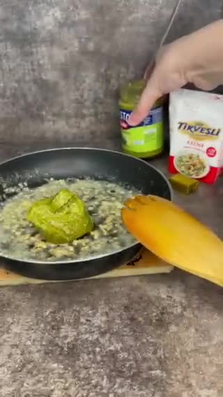 صورة لخطوة 4 من وصفة باستا بيستو معكرونة بالبيستو🌿