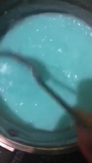Foto langkah ke 4 dari resep Bubur Sumsum Blue Night.