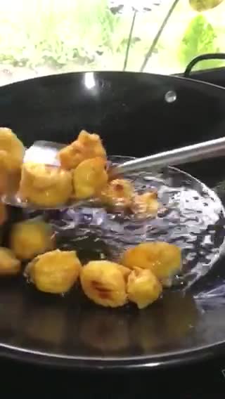 Gambar langkah 4 resipi Cempedak Goreng.