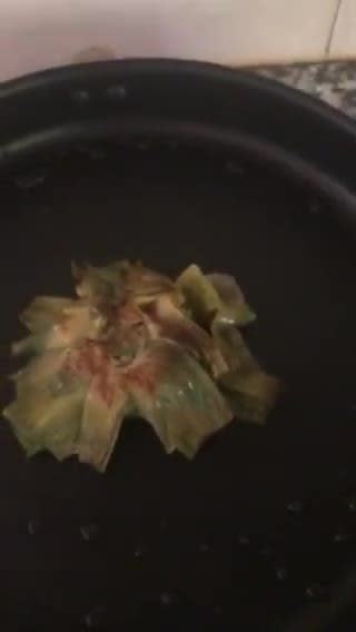 Foto del paso 6 de la receta: Alcachofa con huevo y queso parmesano