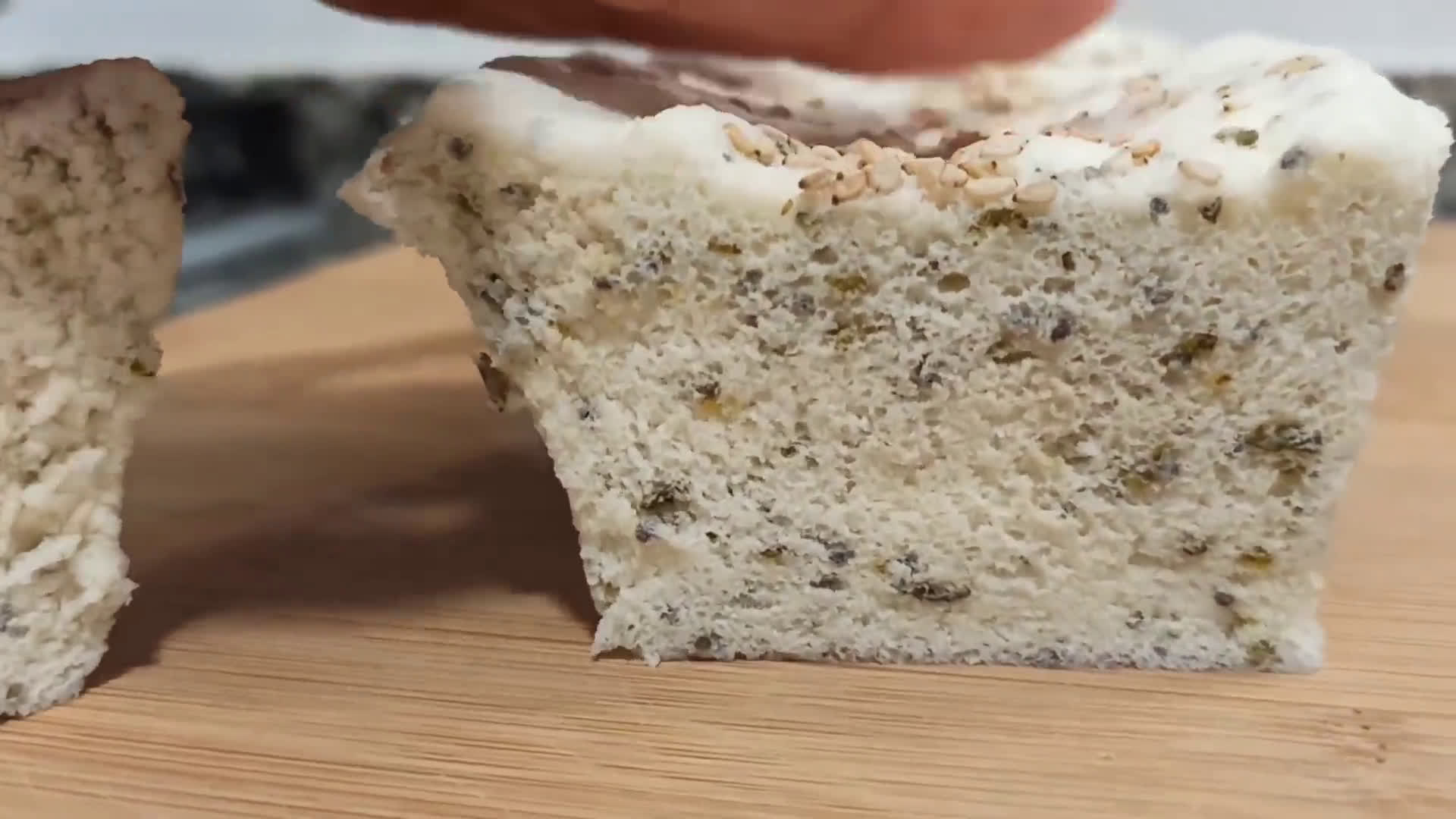 Foto del paso 5 de la receta: Falso Pan de Molde 🍞 con harina de arroz y clara de huevo🥚