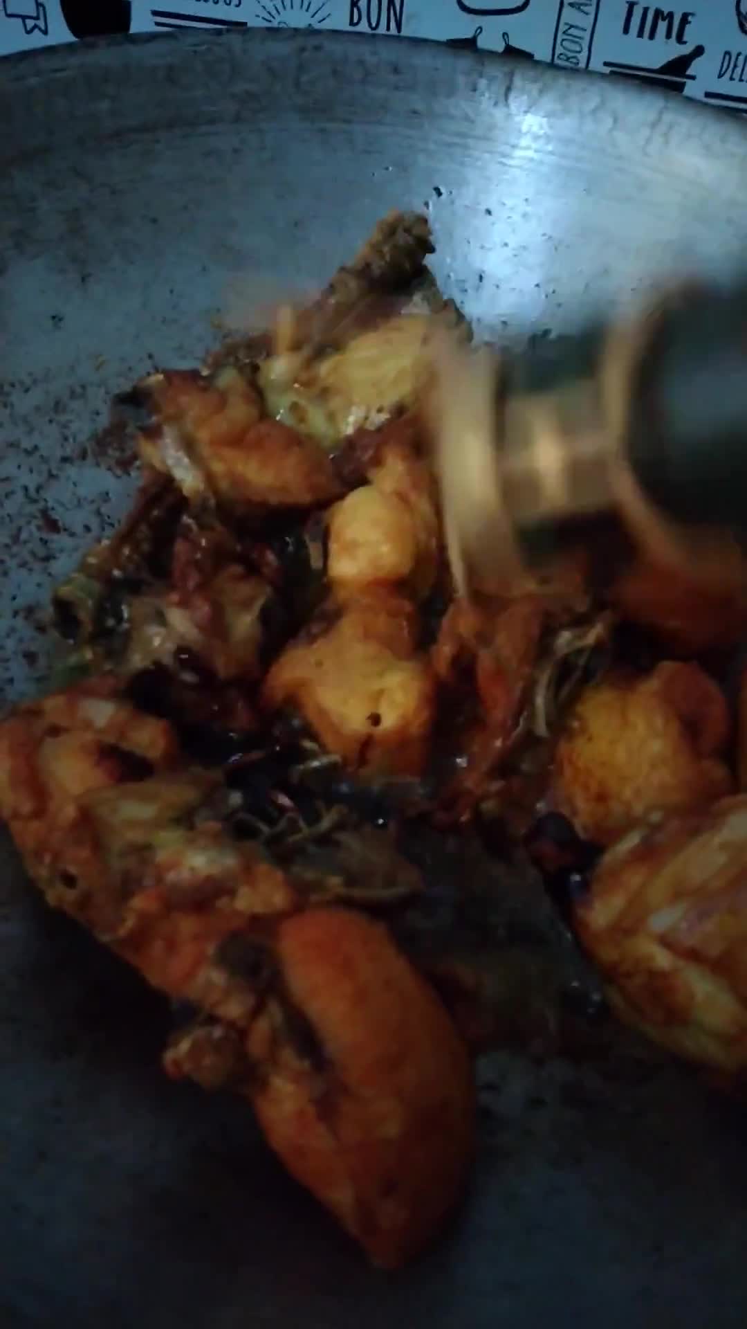 Gambar langkah 1 resipi Ayam kicap manis.