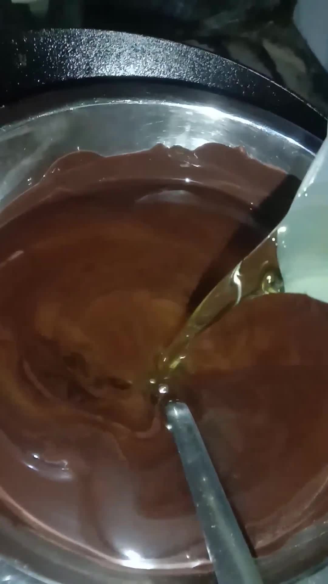 Foto langkah ke 1 dari resep Brownies kukus 4 telur super lembut nyoklat banget.