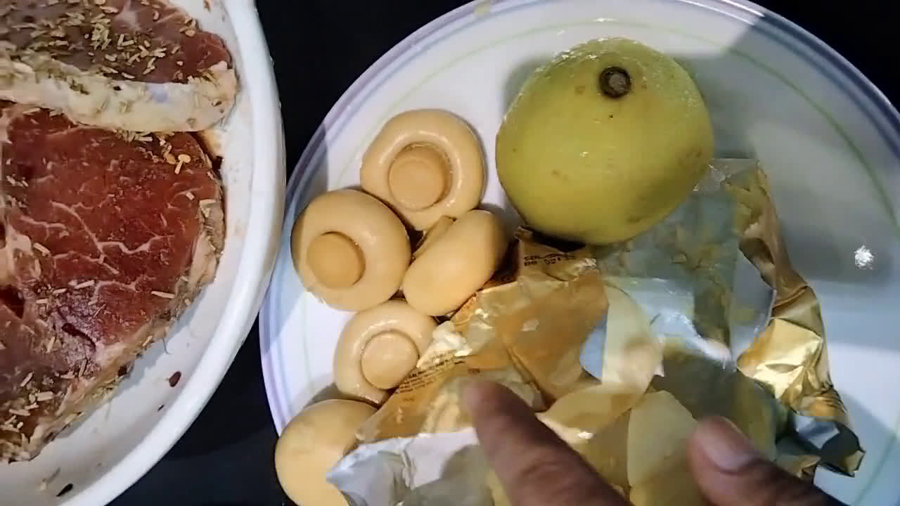 Gambar langkah 1 resipi Steak Combine 3 Rasa.