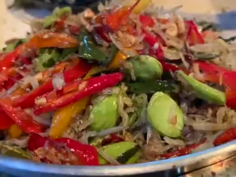 Foto langkah ke 6 dari resep Sambel teri pete.