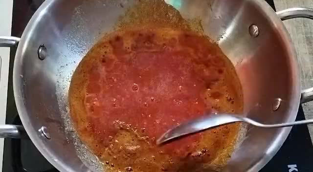 A picture of step 7 of Spinach Paneer (No Onion, No Garlic).