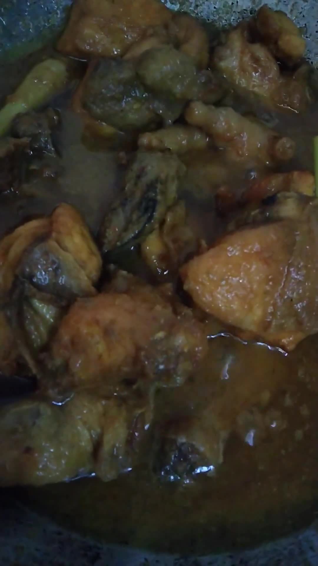 Gambar langkah 3 resipi Ayam ungkep.