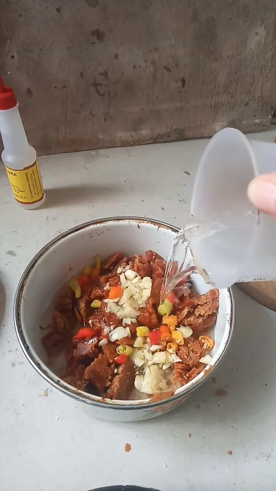 Foto langkah ke 9 dari resep Pempek Dos Teri.